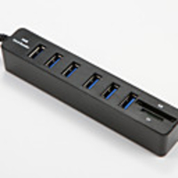USB3.0 to 6 Port USB 3.0 HUB Adapter SD TF Card Reader for Win 7 8 10