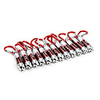 UV Light 1mW Red Laser Flashlight (White Light,  Assorted Colors,  12-pack)