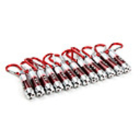 UV Light 1mW Red Laser Flashlight (White Light,  Assorted Colors,  12-pack)