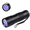 UV MeterMall Flashlight Black Light Flashlights / Torch 600 lm LED LED 12 Emitters 1 Mode Professional Durable Camping / Hiking / Caving Everyday Use Fishing Outdoor Purple Light Source Color Black