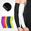 UV Sun Protection Cooling Arm Sleeves Compression Arm Cover Shield Sleeves Sun Sleeves Anti-Slip Ultraviolet Resistant Breathability Silicone Lycra for Fishing Hiking Outdoor Exercise 1 Pair / Men