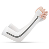 UV Sun Protection Cooling Arm Sleeves Compression Arm Cover Shield Sleeves Sun Sleeves Lightweight Anti-Slip Ultraviolet Resistant Chinlon Elastane Ice Silk Thumbhole for Fishing Hiking Outdoor