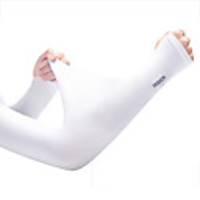 UV Sun Protection Cooling Arm Sleeves Compression Arm Cover Shield Sleeves Sun Sleeves Lightweight Anti-Slip Ultraviolet Resistant Chinlon Elastane Thumbhole for Fishing Hiking Outdoor Exercise 1 Pair