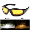 UV400 Anti-Glare Night Vision Driver Goggles Night Driving Enhanced Light Glasses Fashion Sunglasses Goggles Car Accessries