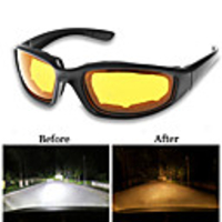 UV400 Anti-Glare Night Vision Driver Goggles Night Driving Enhanced Light Glasses Fashion Sunglasses Goggles Car Accessries
