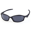 UV400 Resin Lens Glare-Guard Driving Sunglasses (Black Frame Grey Lens)