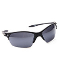 UV400 Resin Lens Glare-Guard Driving Sunglasses (Black Frame Grey Lens)