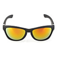 UV400 Resin Lens Glare-Guard Driving Sunglasses (Black Frame Yellow Lens)