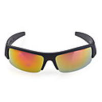 UV400 Resin Lens Glare-Guard Driving Sunglasses (Black Frame Yellow Lens)