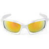 UV400 Resin Lens Glare-Guard Driving Sunglasses (Slivery Frame Yellow Lens)