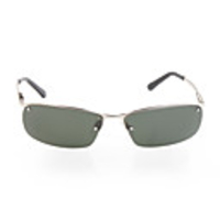 UV400 Resin Polarized Glare-Guard TAC Alloy Frame Driving Sunglasses(Sliver)