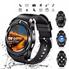 V8S Smart Watch BT Fitness Tracker Support Notify/ SIM-card/ Heart Rate Monitor Sports Smartwatch Compatible Samsung/ Android/ Iphone
