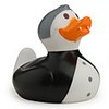 Vampire Gentleman Style Mini Rubber Duck
