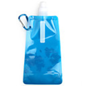Vapur Portable Folding Outdoor Travel Sports Cup Water Bottles 480ml(Blue)