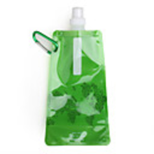 Vapur Portable Folding Outdoor Travel Sports Cup Water Bottles 480ml(Green)
