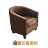 Velvet Club Chair Slipcover Tub Chair Cover Couc Furniture Protector with Seat Cushion Cover Elastic Bottom Soft for Hotel Bar Counter Living Room miniinthebox