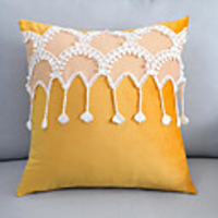 Velvet Princess Style Pillow Case Small Fresh Nordic Pillow Case