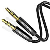 Vention Aux audio cable Jack 3.5mm Male to Male Aux Cable for Car Speaker Headphone Stereo Speaker MP3/4 PC Speaker Cable 1m