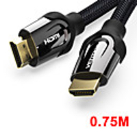 Vention HDMI Cable HDMI Switch Cable for Xiaomi Mi TV Box PS4 Spliiter Swicther 4K@60Hz HDMI to HDMI 2.0 Audio Cable HDMI Cable 0.75m