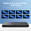 Vention HDMI Splitter 1 in 8 out 4k 1x8 splitter HDMI Switch Adapter With Power Supply for TV PS3/4 Laptop HDMI Splitter Metal