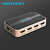 Vention HDMI Splitter 1x4 4k 3D Splitter HDMI Switch Adapter 1 In 4 Out With Power Supply Metal Type For Amplifier HDCP