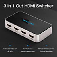 Vention HDMI Splitter Adapter 3 In 1 Out HDMI Switcher 3X1 for 360 PS4/PS3 Smart Android HDTV 4K2K HD HDMI Switch Switcher