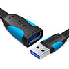 Vention USB Extension Cable 3.0 Male to Female USB Cable Extender Data Cord for Laptop PC Smart TV PS4 Xbox One SSD USB to USB 2m