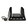 Vertical Cooling Fan Stand 3 Port USB Hub for Xbox 360 Slim (Black)