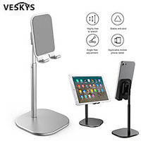VESKYS Rotating tablet flexible phone holder for iphone Universal cell desktop stand for phone Tablet Stand mobile support table