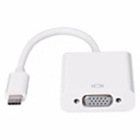 VGA Adapter Cable,  VGA to USB 3.1 Type C Adapter Cable Male - Female 1080P 0.18m(0.6Ft) 10 Gbps
