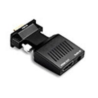VGA to HDMI Adapter QGeeM VGA to HDMI Adapter with Audio/1080p Video Output VGA to HDMI (Male to Female) Converter Dongle adaptador for Monitor Computer Laptop Projector VGA to HDMI Converter