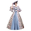 Victorian Medieval Renaissance Vacation Dress Dress Cosplay Costume Masquerade Ball Gown Women