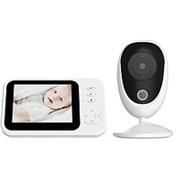 Video Baby Monitor with Camera and Audio - Auto Night VisionTwo-Way Talk Temperature Monitor VOX Mode 8 Lullabies 960ft Range and Long Battery Life