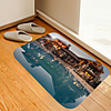 Villa Swimming Pool Digital Printing Mat Modern Bath Mats Nonwoven Memory Foam Novelty Bathroom