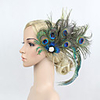 Vintage 1920s The Great Gatsby Rhinestone / Feather / Alloy Flowers / Headwear / Hair Clip with Floral 1pc Special Occasion Headpiece