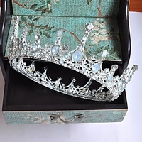Vintage European Style Alloy Headpiece with Crystals 1 pc Wedding / Special Occasion Headpiece