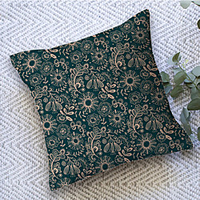 Vintage Garden Double Side Cushion Cover 1PC Soft Decorative Square Throw Pillow Cover Cushion Case Pillowcase for Sofa Bedroom Livingroom Outdoor Superior Quality Machine Washable Outdoor Cushion for Sofa Couch Bed Chair miniinthebox