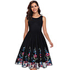 Vintage Inspired Vacation Dress Dress Women