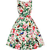 Vintage Inspired Vacation Dress Dress Women
