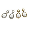 Vintage Pearl Alloy Earrings
