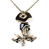 Vintage Pirate Style Copper Necklace