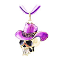 Vintage Skull Pirates Necklace