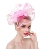 Vintage Style Elegant Organza / Polyester / Polyamide Fascinators / Hats / Headwear with Feather / Appliques / Split Joint 1 PC Party / Evening / Holiday Headpiece miniinthebox