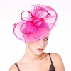 Vintage Style Elegant Organza / Polyester / Polyamide Fascinators / Hats / Headwear with Feather / Appliques / Split Joint 1 PC Party / Evening / Holiday Headpiece miniinthebox
