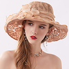 Vintage Style Elegant Tulle / Lace Hats / Headwear / Straw Hats with Faux Pearl / Lace / Appliques 1 PC Casual / Holiday Headpiece miniinthebox