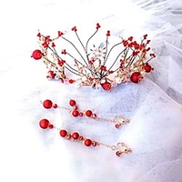 Vintage Style Streetwear Alloy Headpiece with Faux Pearl 1 Piece / 1 Bundle Wedding Headpiece