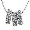 Vintage Zircon Alloy Necklace