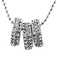 Vintage Zircon Alloy Necklace