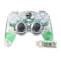 VINYSON U-801 2.4G USB AQUA Flash PC Wireless Joypad(Green)