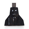 Virtual 7.1 Channel USB Sound Adapter